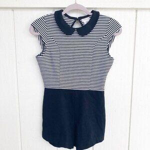 Urban Outfitters Cooperative Black White Romper Women's Size Small S